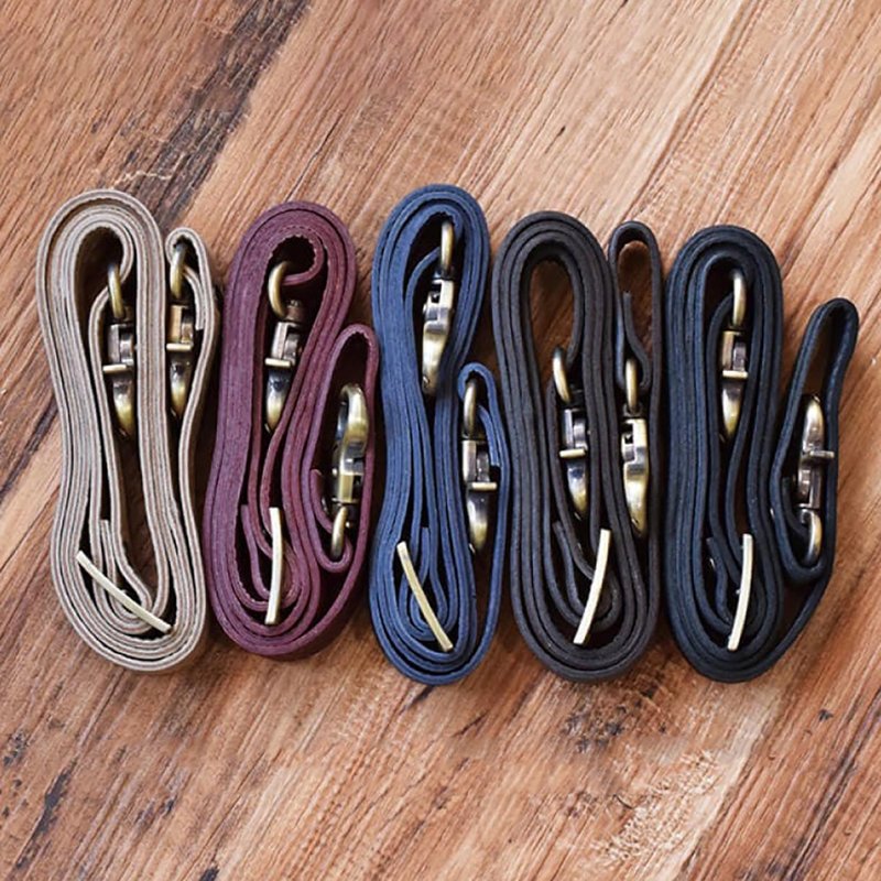 Bag Strap Option Genuine Leather Shoulder Strap - Lanyards & Straps - Genuine Leather Multicolor