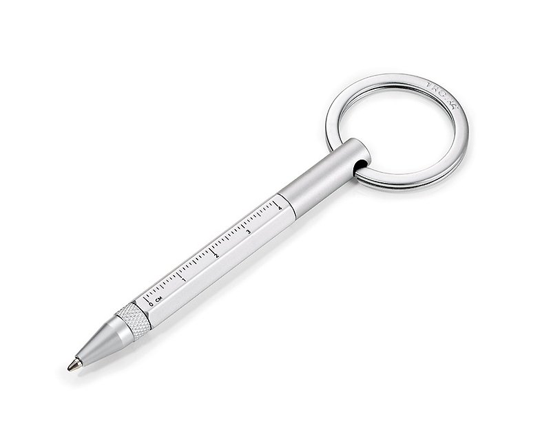 Micro Multiple Pen Keyring - Ballpoint & Gel Pens - Other Metals Red