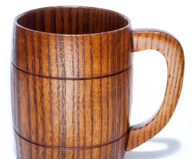 Wood Coffee Mug / Wooden Tea or Milk Cups / Handmade Wooden Drinking Mugs  Drinkware -  Israel