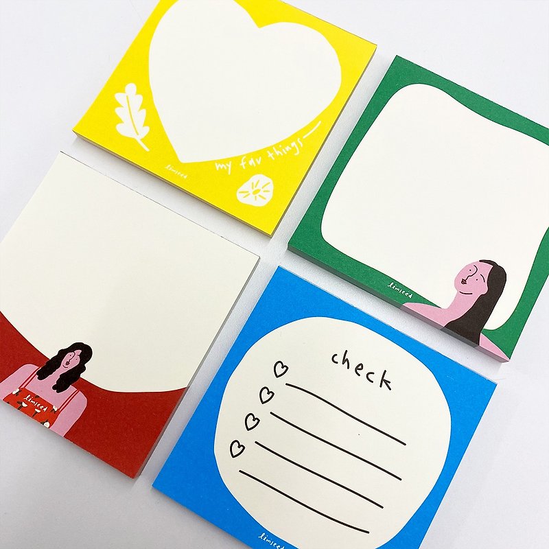 LIMSEED - MEMO PAD - Sticky Notes & Notepads - Paper Multicolor