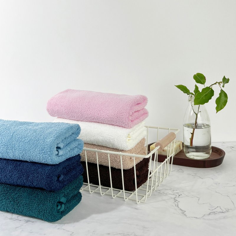 Moisture-absorbing and quick-drying MIT daily towel designed and manufactured in Taiwan - rich style (7 colors in total) - ผ้าขนหนู - ไนลอน หลากหลายสี