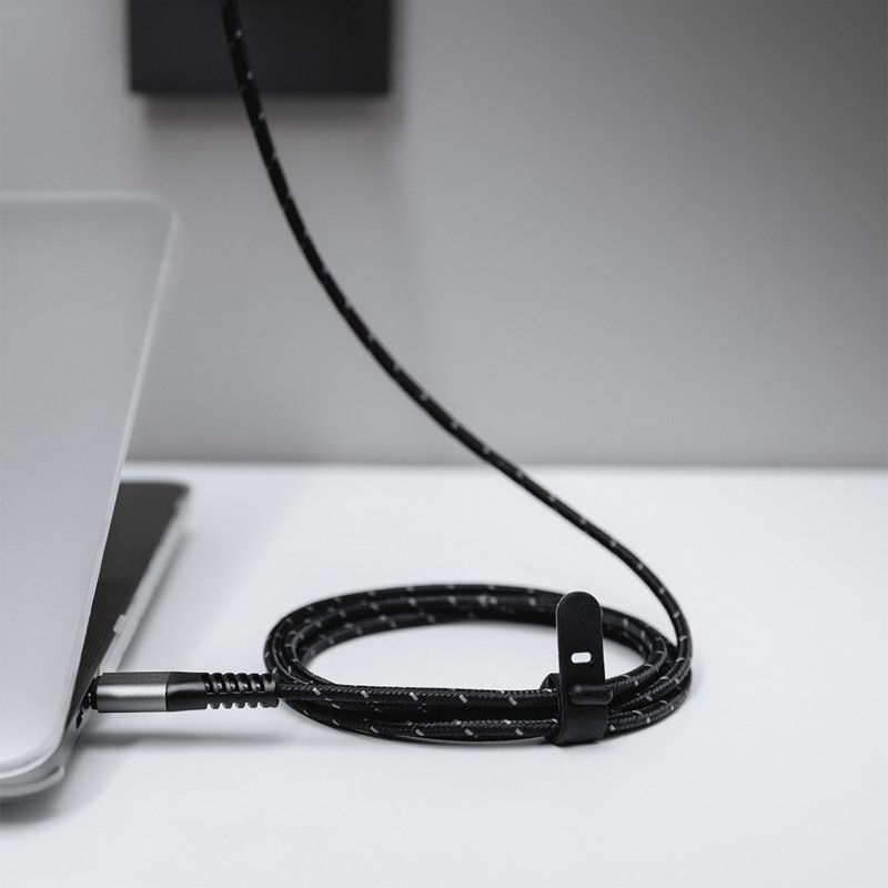 MAGEASY LINKLINE Type-C 60W / 100W braided fast charging cable (one-year warranty) - ที่ชาร์จ - อลูมิเนียมอัลลอยด์ 