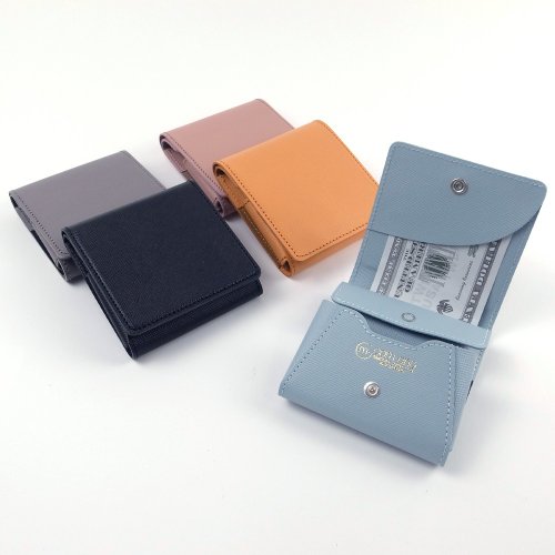 Blue Blur Japanese paper Business Card Holder Card case Pass case - Shop  washi labo TOKYO ID & Badge Holders - Pinkoi