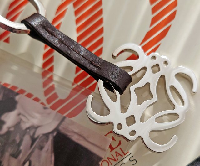中古 美品 付属品 箱 ロエベ 車 キーロック キーホルダー