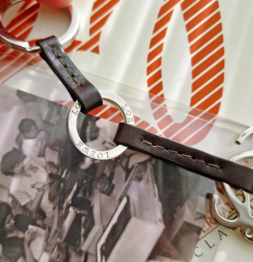 大人気ロエベの新品未使用のキーリングです。 LOEWE 【超美品】ロエベ カラ バッグチャーム オランダカイウ
