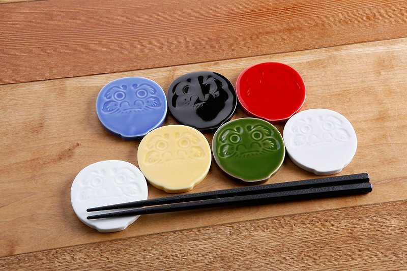Toool | Flat Daruma chopsticks - ตะเกียบ - ดินเผา สีแดง