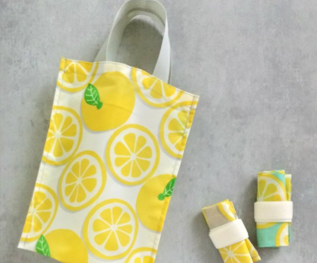 Paper Bags - Lemon Print