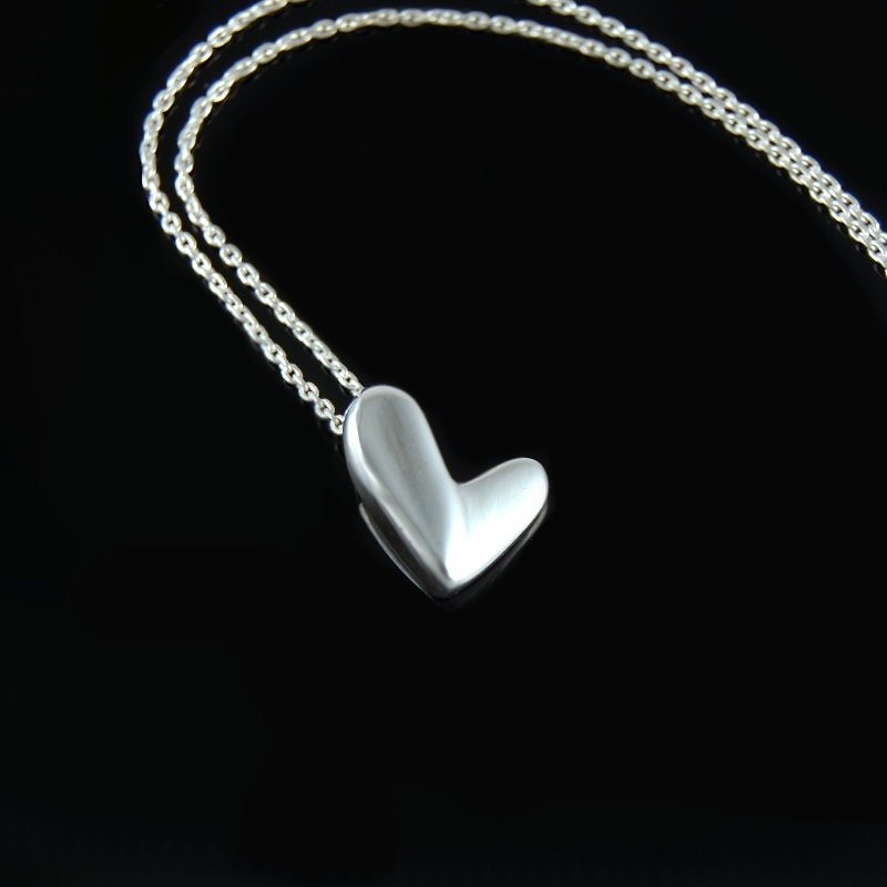 Love (Silver necklace) - Necklaces - Sterling Silver 