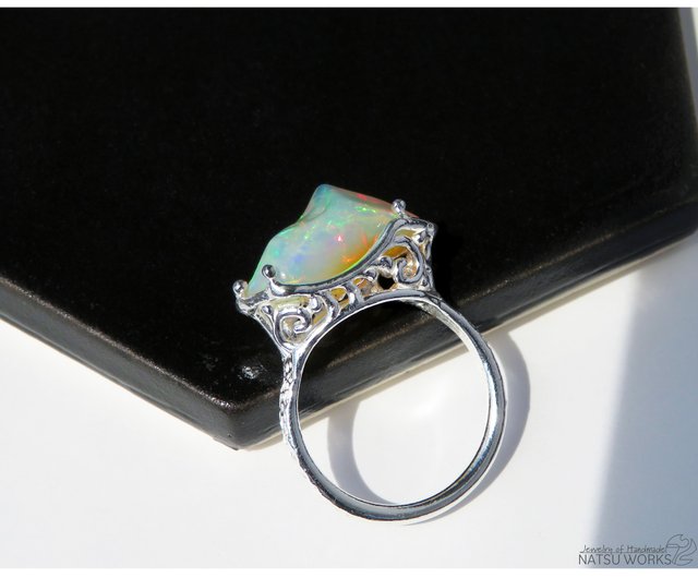 ete オパールリング エチオピア オパール リング / Ethiopia Opal Ring l - ショップ