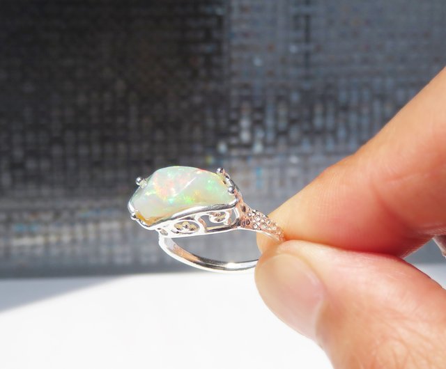 ete オパールリング エチオピア オパール リング / Ethiopia Opal Ring l - ショップ