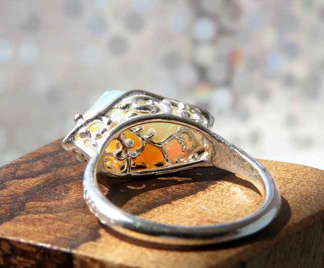 エチオピア オパール リング / Ethiopia Opal Ring l - ショップ