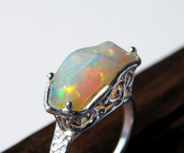 エチオピア オパール リング / Ethiopia Opal Ring l - ショップ