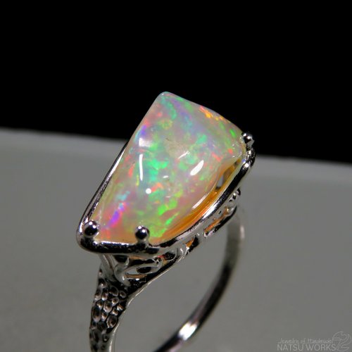 エチオピア オパール リング / Ethiopia Opal Ring l - ショップ