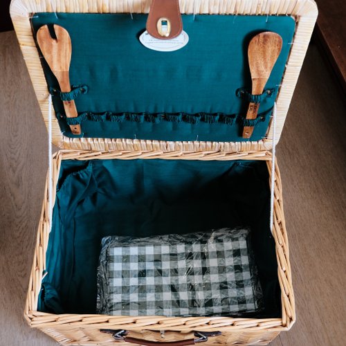 HUMMING BIRD アウトドア用品 Japan HUMMING BIRD ラタンピクニックセット - ショップ