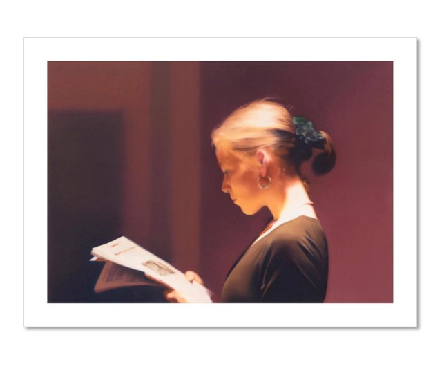 Original Poster】Gerhard Richter :Lesende (Reader) - Shop