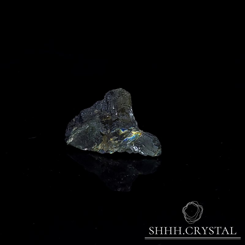 【拉長石原石】 - 676 - 其他 - 石頭 黑色