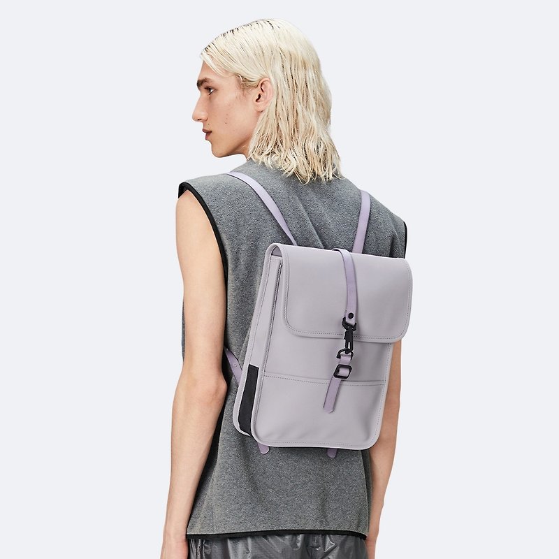 【丹麥 RAINS】Backpack Micro & Micro W3 簡約微型後背包 - 後背包/書包 - 其他材質 多色