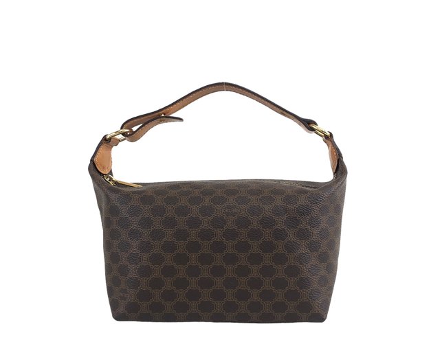 日本直送 名牌中古包 】CELINE セリーヌ マカダム レザー