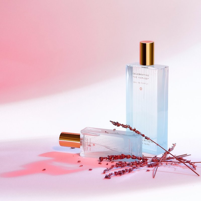 100 PHANTOM - Perfume Gift Box - Festive Harvest Eau de Parfum - 30ml - Citrus - Perfumes & Balms - Glass Blue