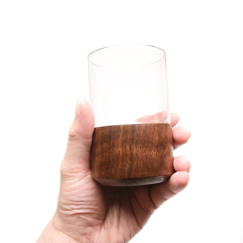 木合杯 - 急須・ティーカップ - 木製 ブラウン