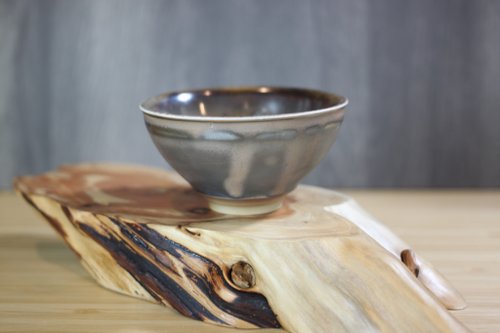 自然釉文創工作室 【送禮好物】120ml 天目釉 柴燒茶杯 鶯歌名家葉敏祥手工作品