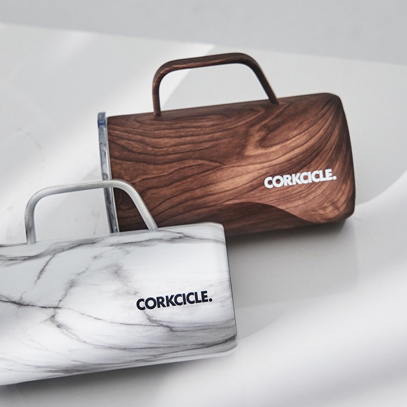 CORKCICLE three-layer vacuum coffee cup 650ML-walnut - กระบอกน้ำร้อน - สแตนเลส สีนำ้ตาล