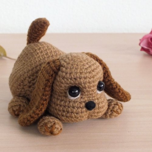 Boxer Amigurumi Cute Puppy Dog Crochet Pattern Amigurumi Toy