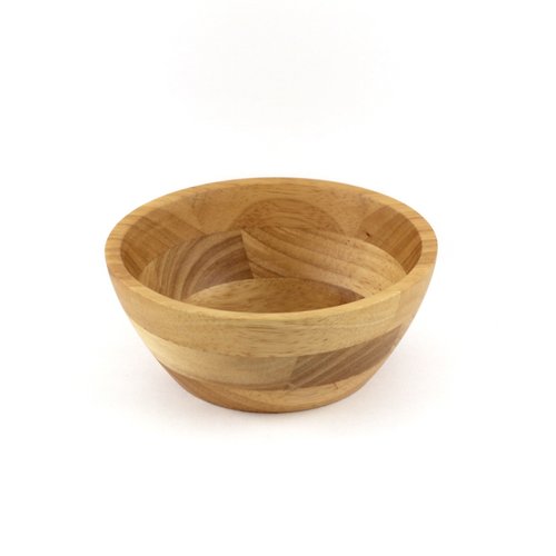 CIAO WOOD 巧木 |巧木| 木製沙拉碗III(原木色)/木碗/湯碗/餐碗/平底碗/橡膠木