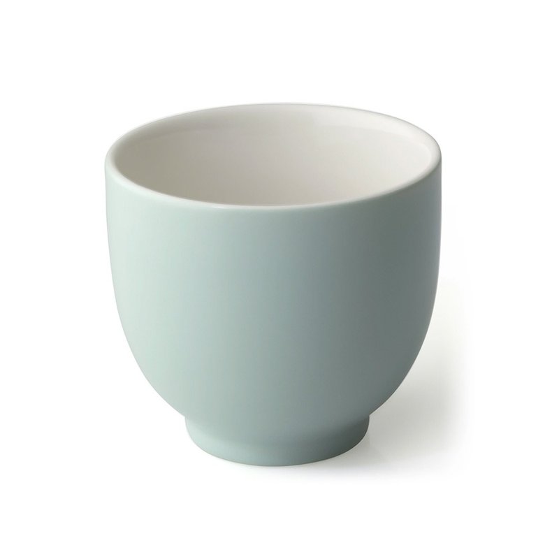 FORLIFE Q Series Ceramic Grip Cup - Mint Aqua Blue - แก้ว - เครื่องลายคราม สีน้ำเงิน