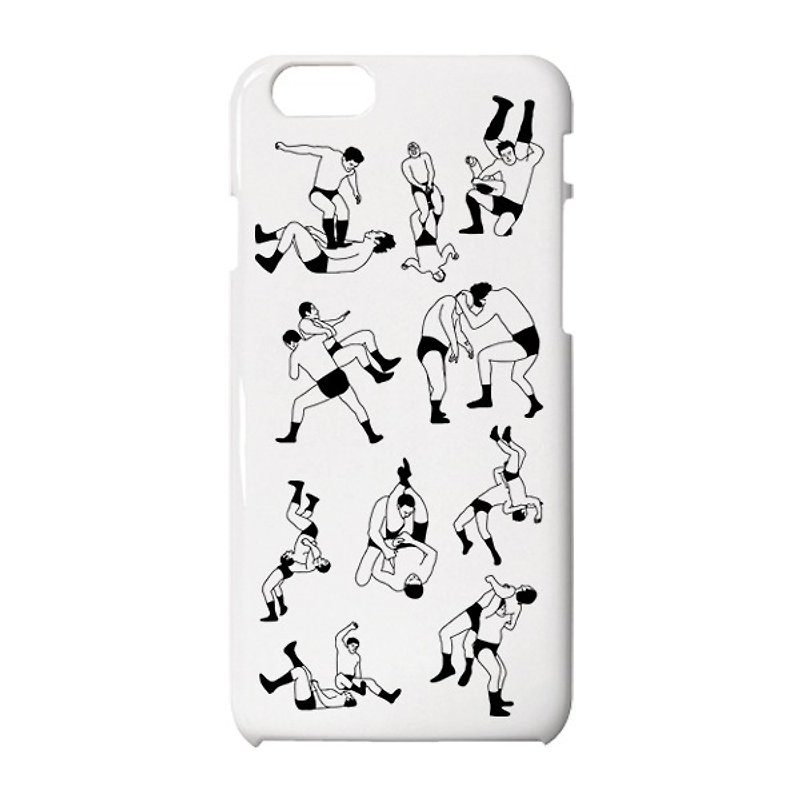 Pro-Wrestling4 iPhone case - Phone Cases - Plastic White
