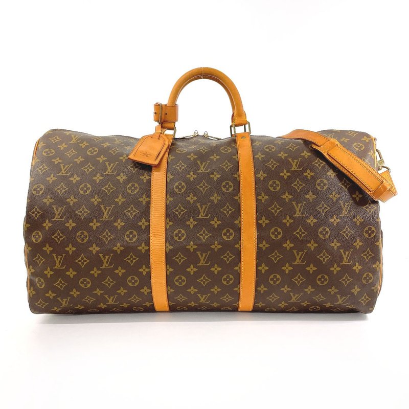 【日本直送 中古美品】ルイヴィトン LOUIS VUITTON ボストンバッグ 旅行バッグ M41412 キーポル バンドリエール 60 モノグラム - 其他 - 其他材質 咖啡色