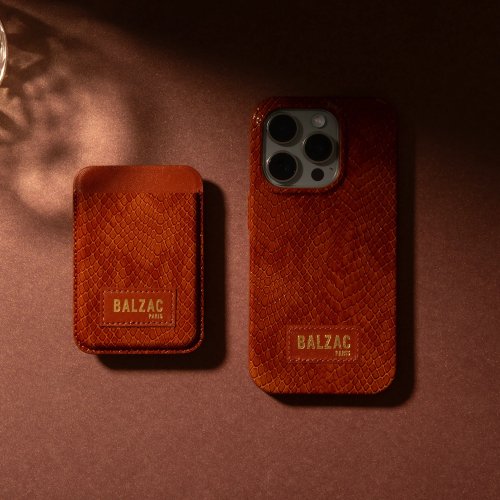 Native Union | BALZACコラボ エンボスレザー iPhoneケース
