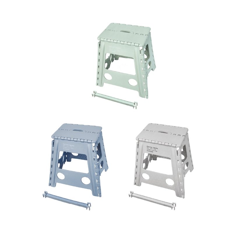 [Japan SLOWER] Mist pink outdoor folding chair (three colors available) - เก้าอี้โซฟา - พลาสติก หลากหลายสี