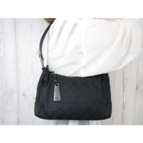 Gucci black shoulder on sale bag