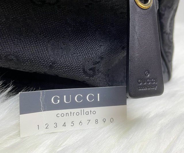 Gucci black gg on sale bag