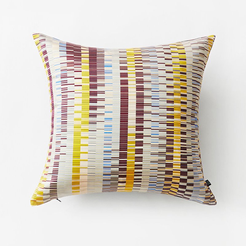 SPRING LIGHT SQUARE CUSHION - Pillows & Cushions - Cotton & Hemp Yellow