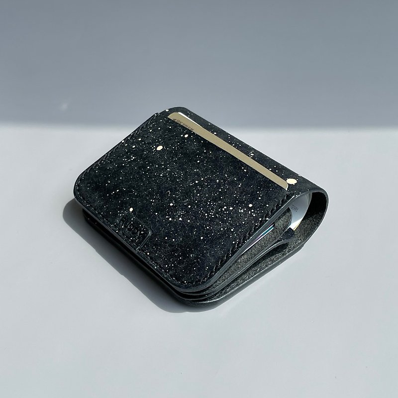 Folding wallet - Wallets - Genuine Leather Black