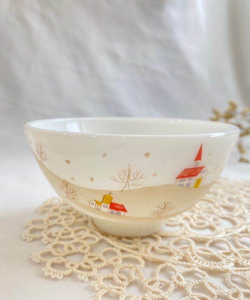 【Good Day Fetish】Taiwan Light Opalcol is entering the group with 6 premium white jade porcelain bowls - Bowls - Porcelain White