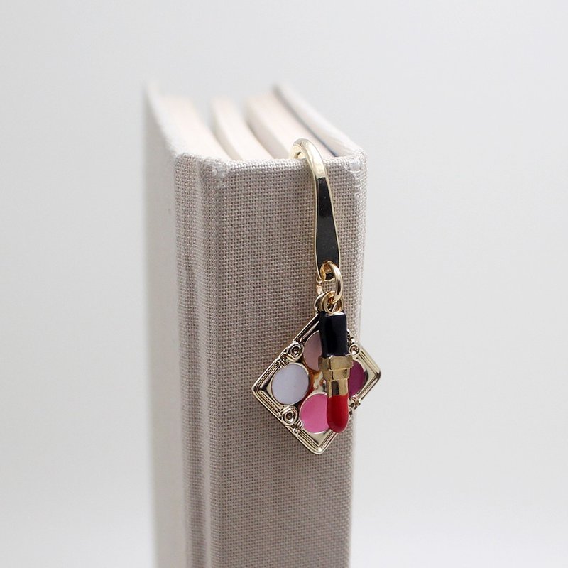 make-up bookmark, shadow, lipstick, makeup, makeup, make-up, make-up bookmark - Bookmarks - Other Materials Red