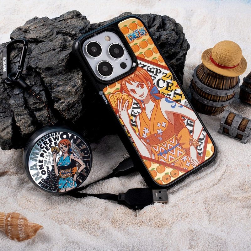 海賊王ONE PIECE 娜美 iPhone 16 Galaxy S25氣墊防摔/鏡面手機殼 - 手機殼/手機套 - 塑膠 多色