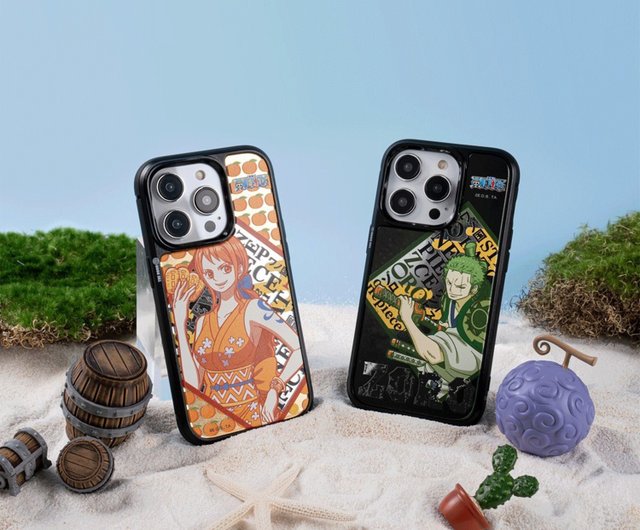 ワンピース ナミ iPhone 16 Galaxy S25 エアクッション 落下防止