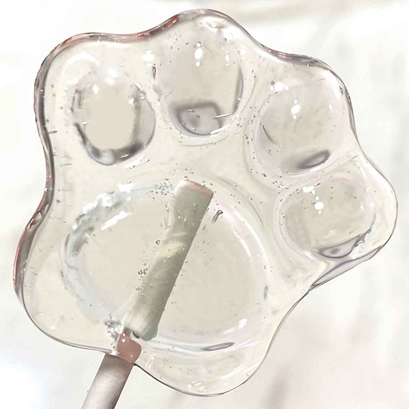 【Crystal-like Lollipop】cute paw-TRANSPARENT - Snacks - Fresh Ingredients Transparent
