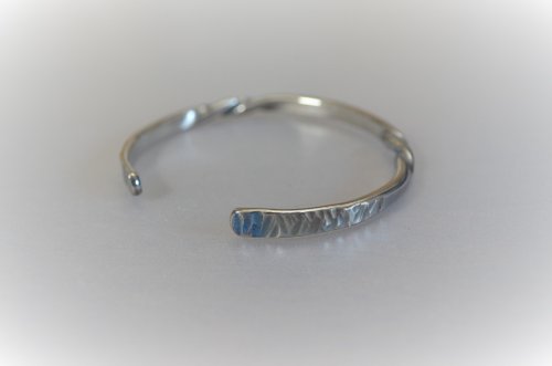 titanium bangle・転・楕円形モデル・内径6０mm - ショップ ねこへい