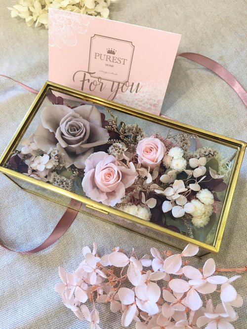 非売品 Dior ホリデー ブリザードフラワー ジュエリーボックス Amazon｜【LifeRed】プリザーブドフラワー ジュエリーボックス 2