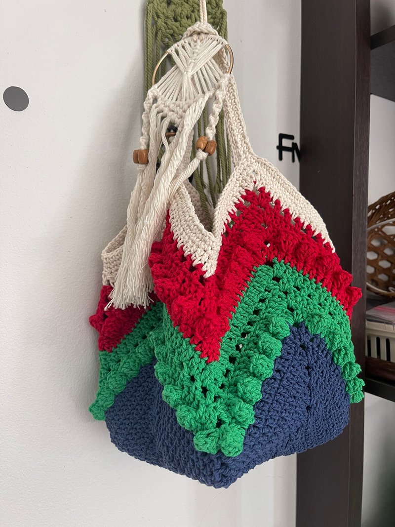 Granny Square Bag,Women Bag - 手提包/手提袋 - 棉．麻 多色