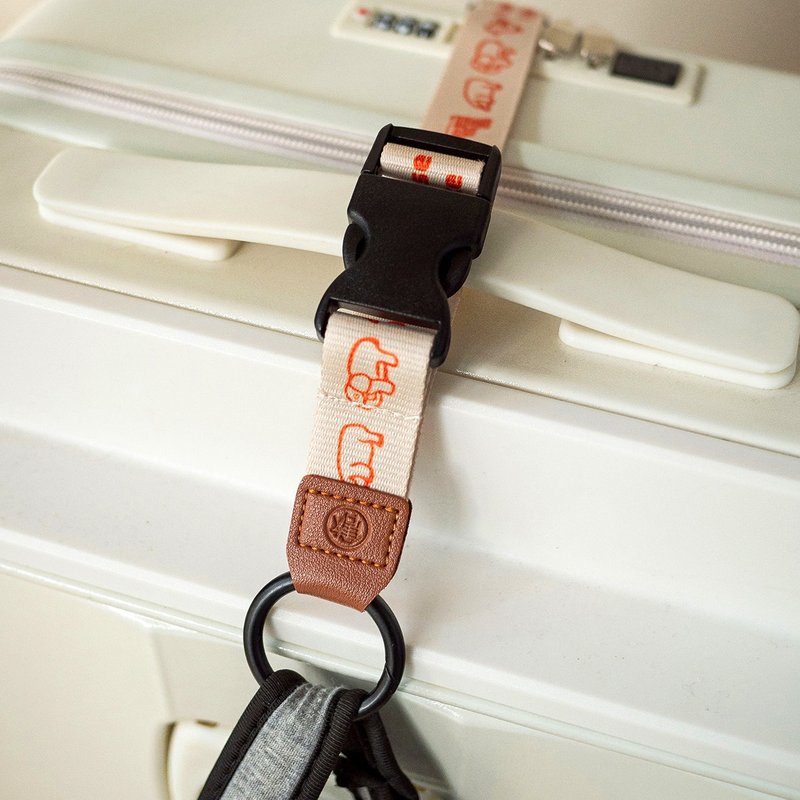 萬用行李掛環 Add-a-bag Strap - 雞蛋糕 禮物推薦 - 行李吊牌 - 聚酯纖維 卡其色