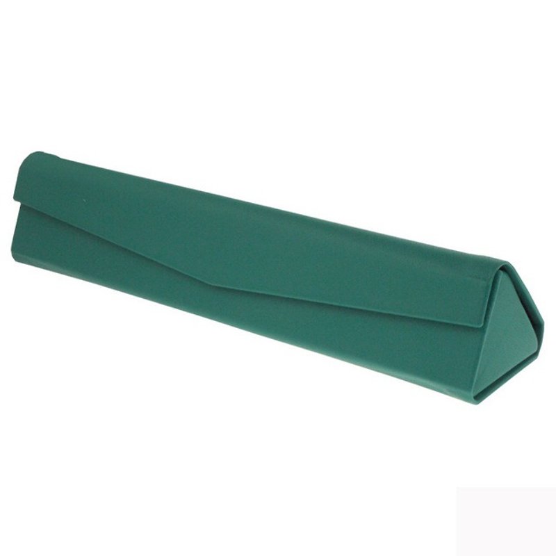 ARTEX life系列 皮革三角筆盒-綠 - 筆盒/筆袋 - 人造皮革 綠色