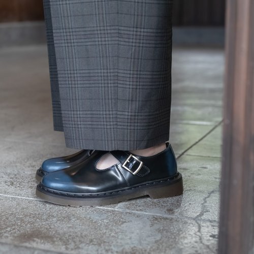 凡人與路-Monazu手工鞋 馬丁瑪莉珍 極光藍 男版 35~45 大尺碼