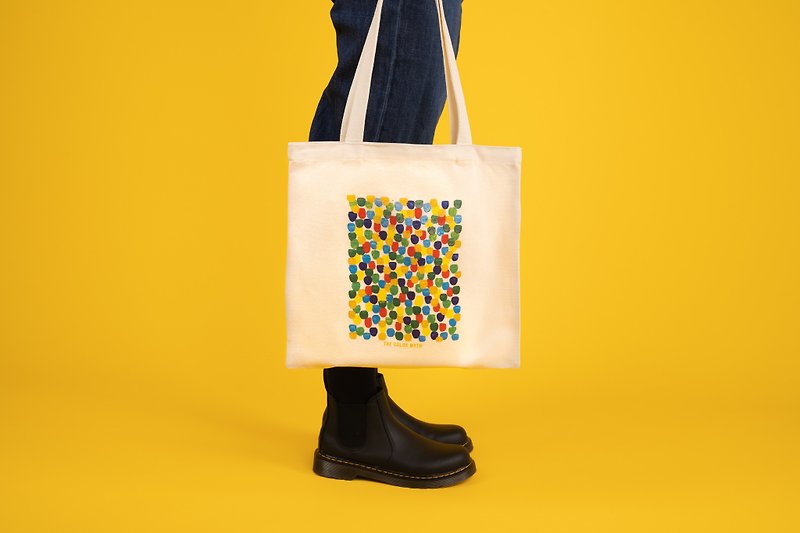 Original Design Tote Bag | The Color Myth | Beige - Handbags & Totes - Other Materials 