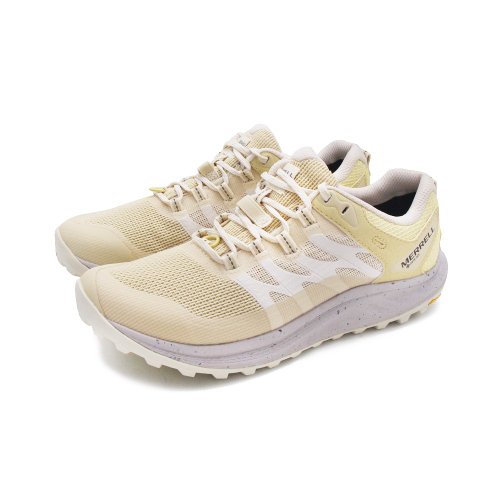 米蘭皮鞋Milano MERRELL ANTORA 3 GORE-TEX 防水輕量越野健行鞋 女鞋-奶油黃
